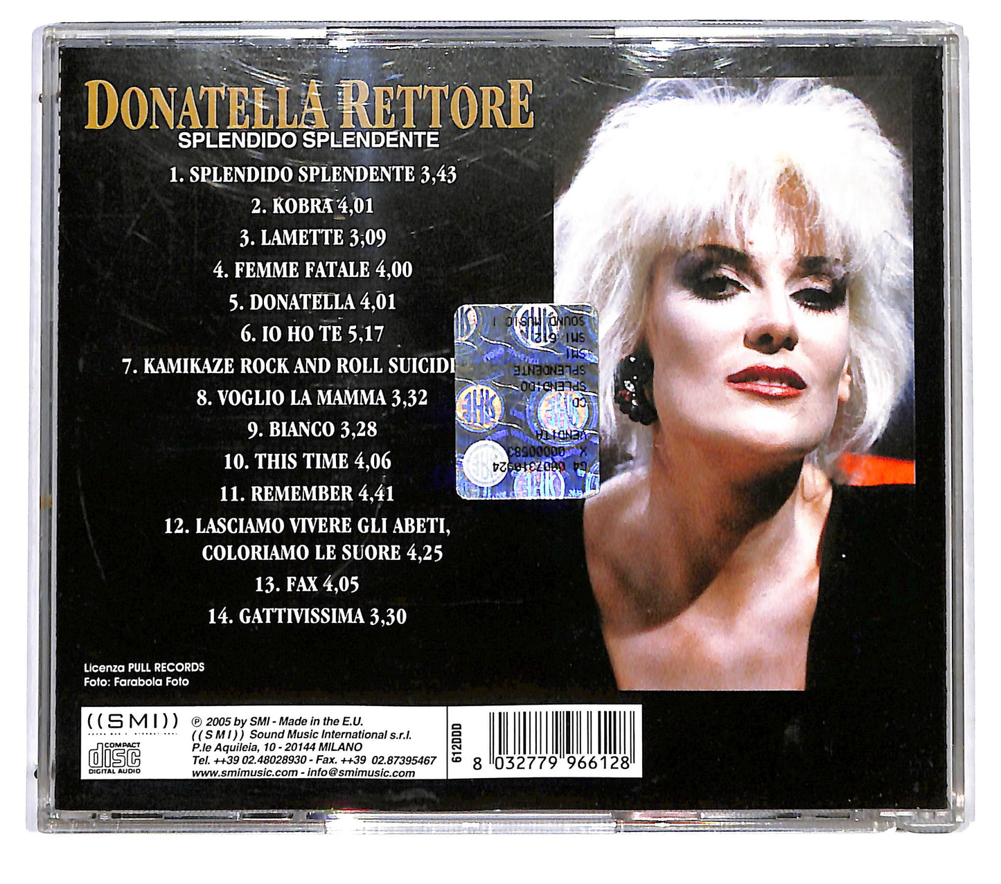 EBOND Rettore - Splendido Splendente CD CD123325