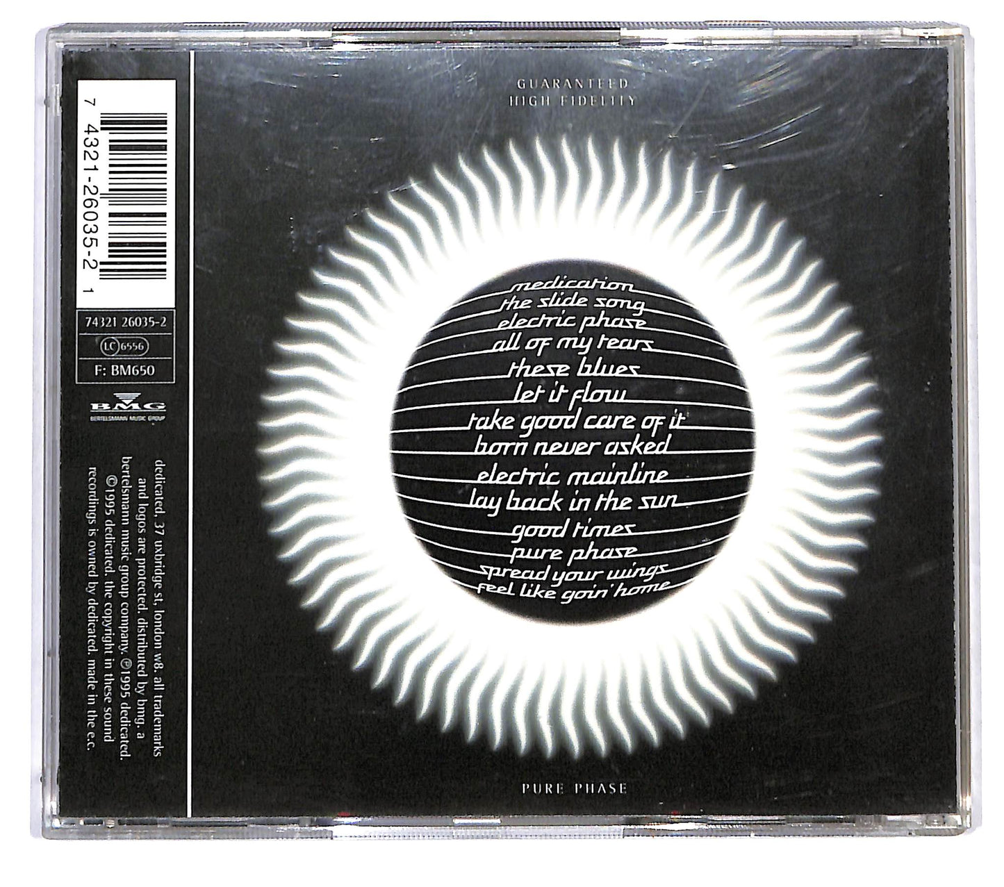 EBOND Spiritualized Electric Mainline - Pure Phase CD CD123345