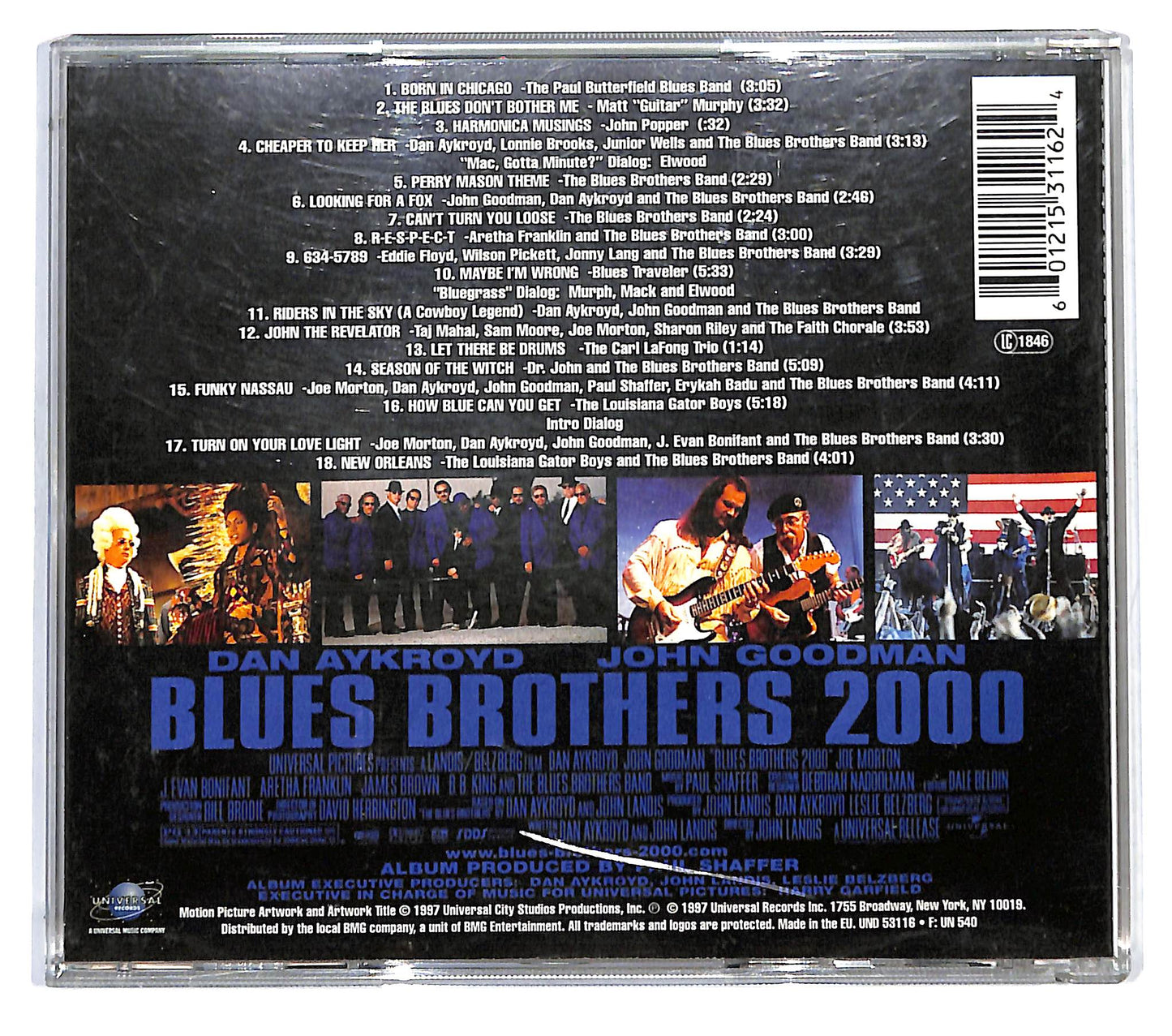 EBOND Blues Brothers 2000 Original Motion Picture Soundtrack CD CD123419