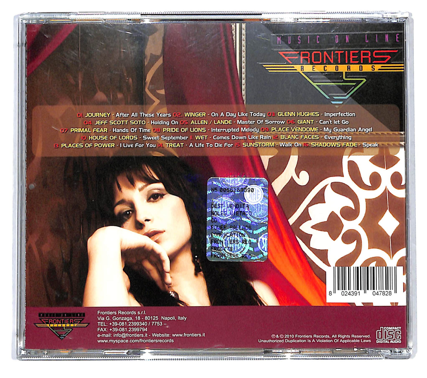 EBOND Various - Power Ballads Compilation CD CD123425