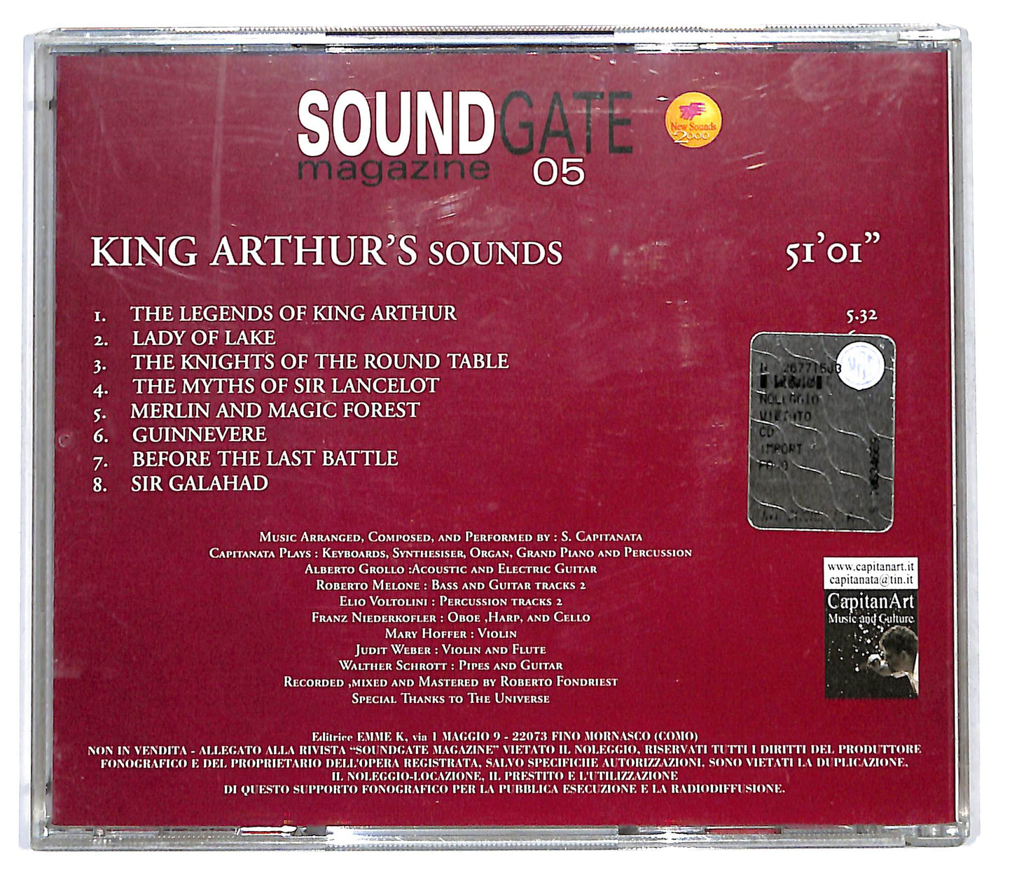 EBOND King Arthur's Sounds CD CD123431