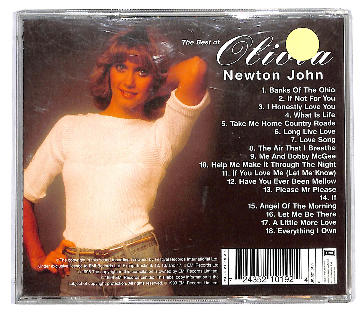 EBOND Olivia Newton-John - The Best Of CD CD123515
