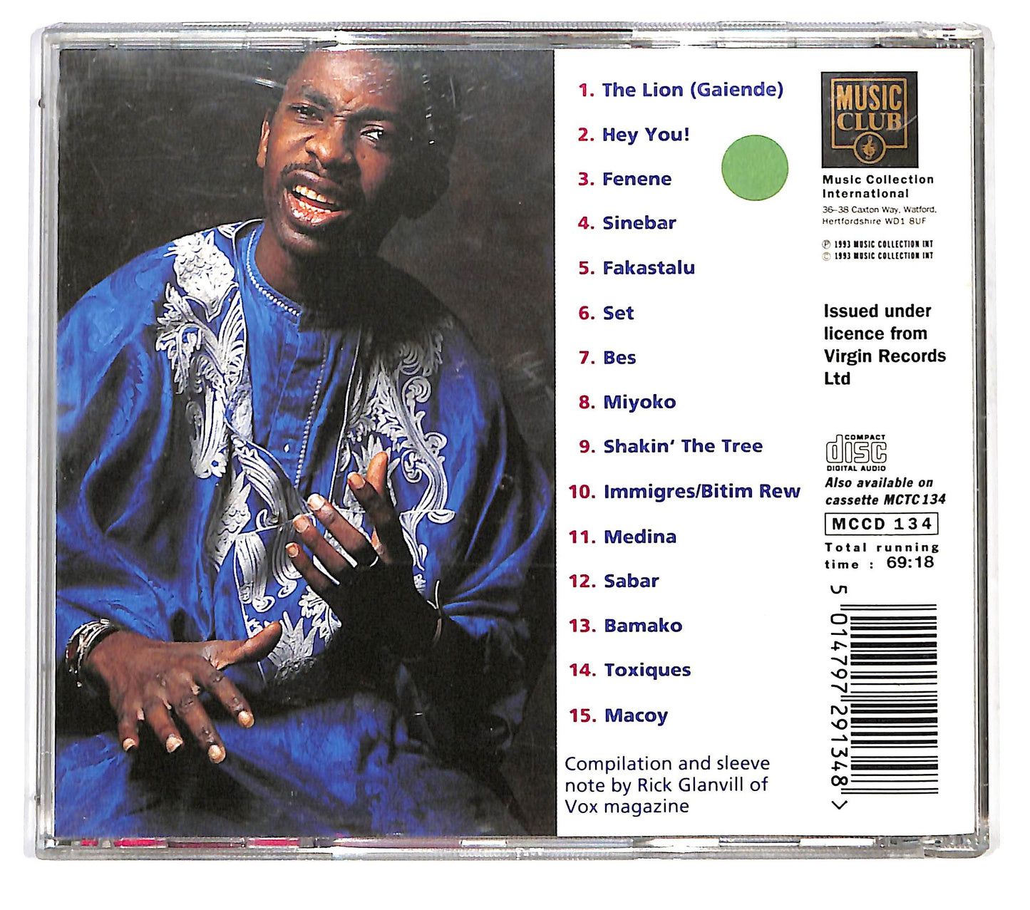 EBOND Youssou N'Dour - Hey You! (The Best Of Youssou N'Dour) CD CD123524