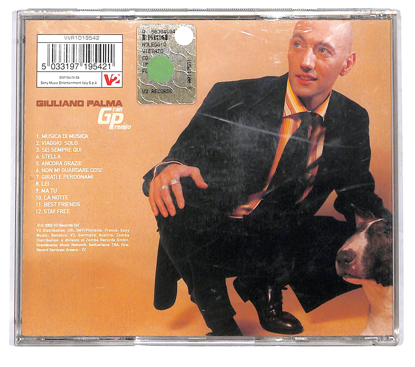EBOND Giuliano Palma - Gran Premio CD CD123555