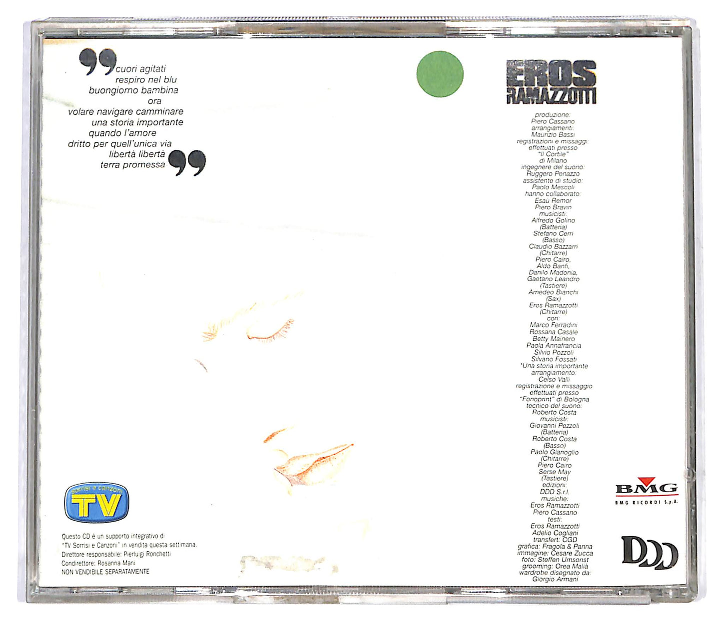 EBOND Eros Ramazzotti - Cuori Agitati EDITORIALE CD CD123564