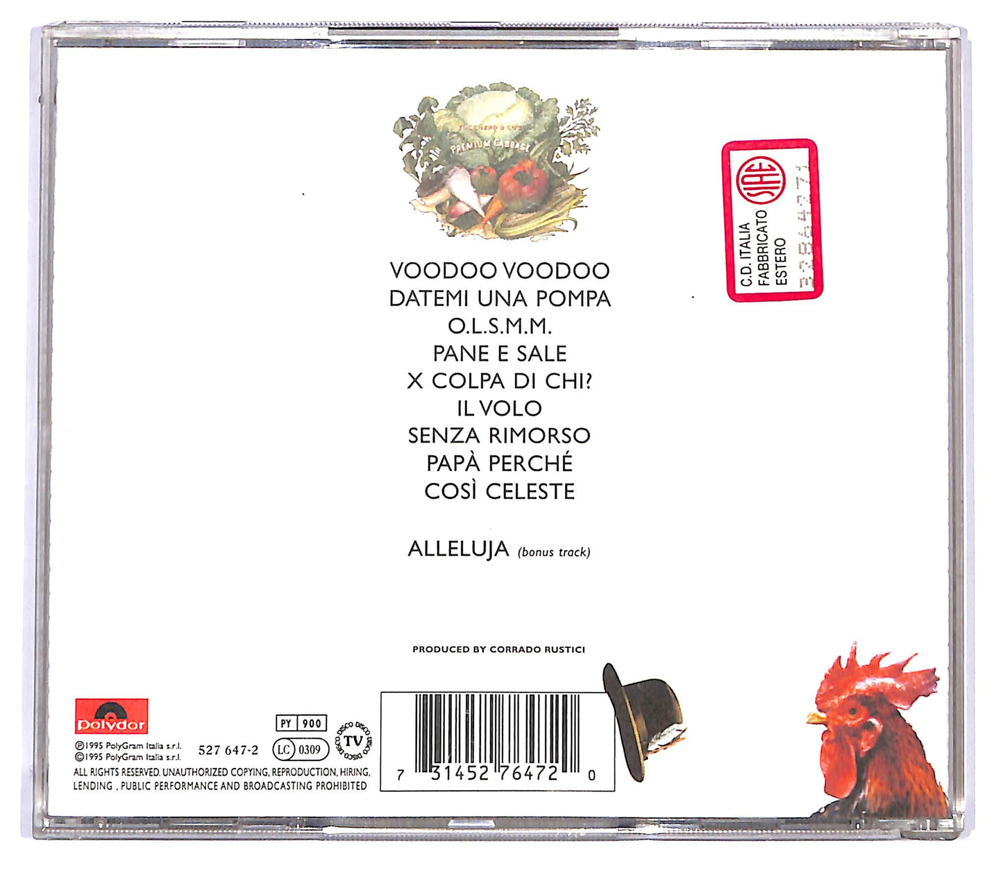 EBOND Zucchero Sugar Fornaciari - Spirito DiVino CD CD123702