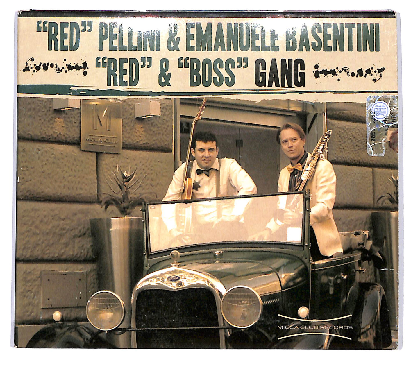 EBOND Red Pellini , Emanuele Basentini - Red & Boss Gang DIGIPACK CD CD123714