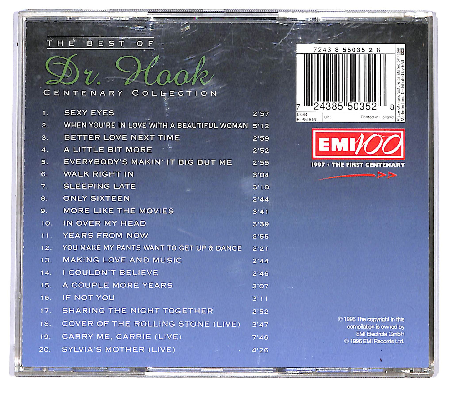 EBOND Dr. Hook - The Best Of Dr. Hook CD CD123737