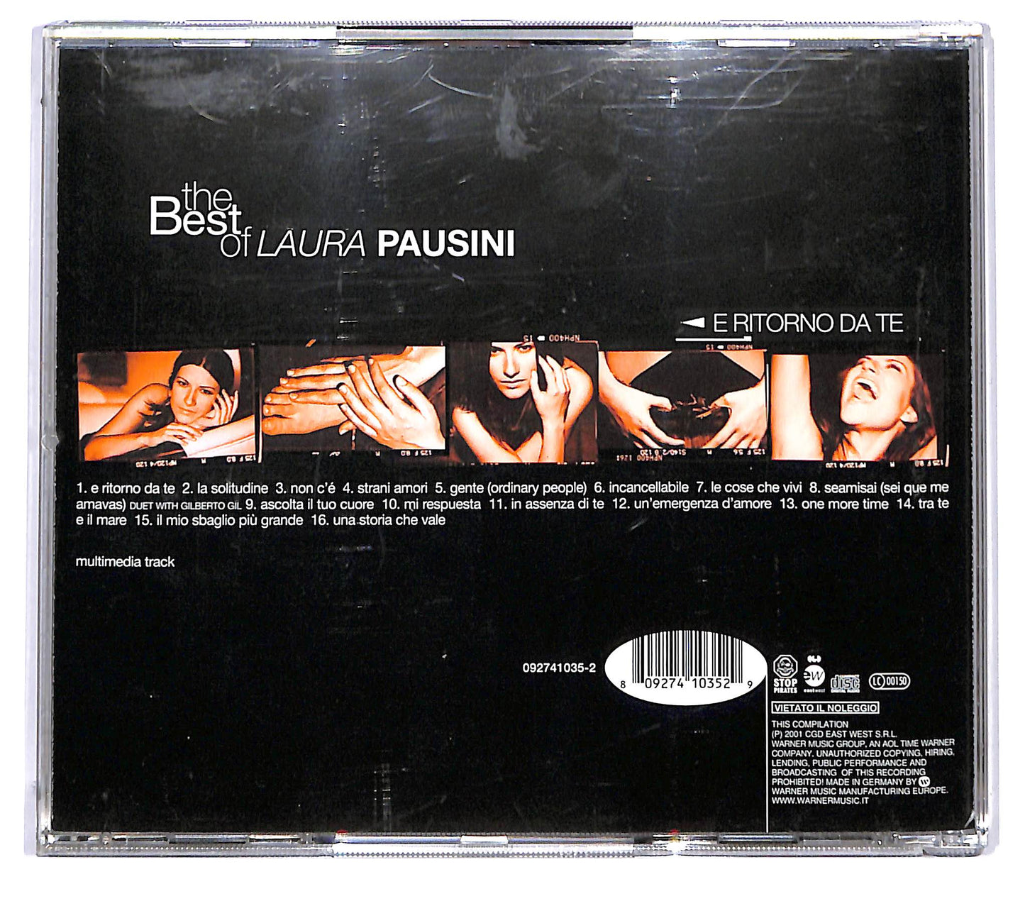 EBOND Laura Pausini - The Best Of Laura Pausini - E Ritorno Da Te CD CD123740