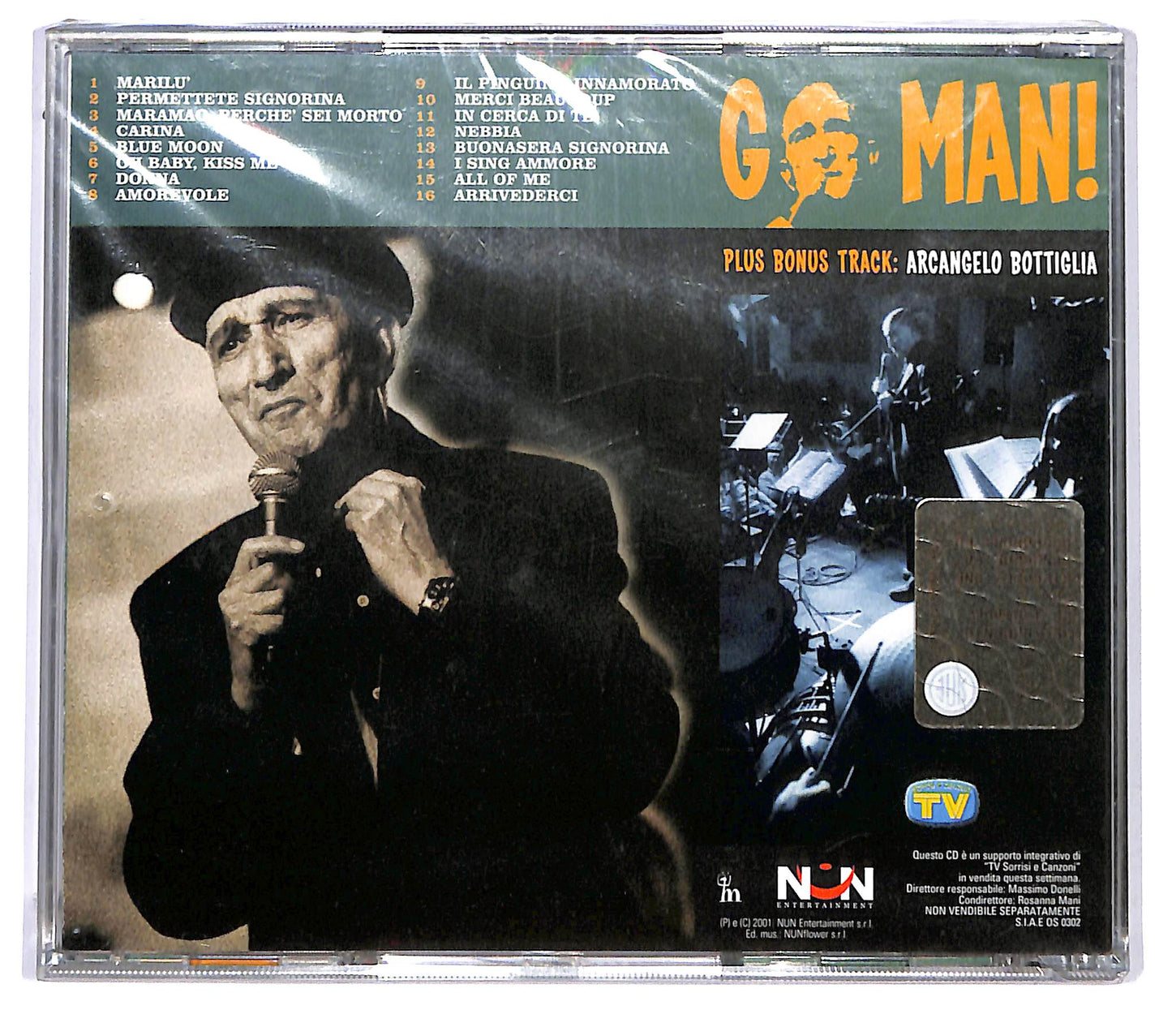 EBOND Nicola Arigliano - Go Man! EDITORIALE CD CD123748