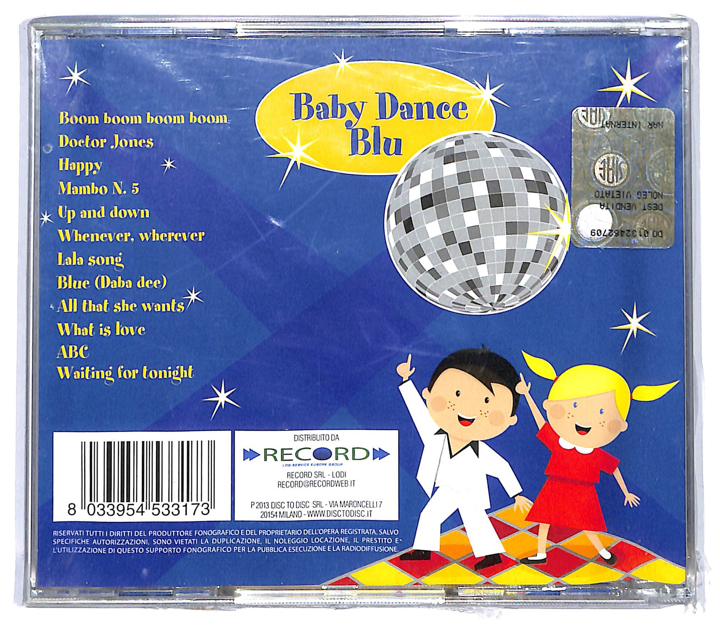 EBOND Various - Baby Dance Blu CD CD123841