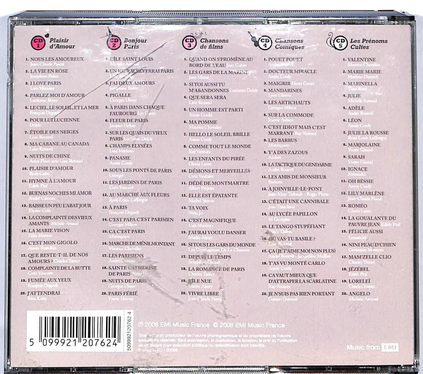 EBOND 100 Chansons Francaises Eternelles CD CD123844