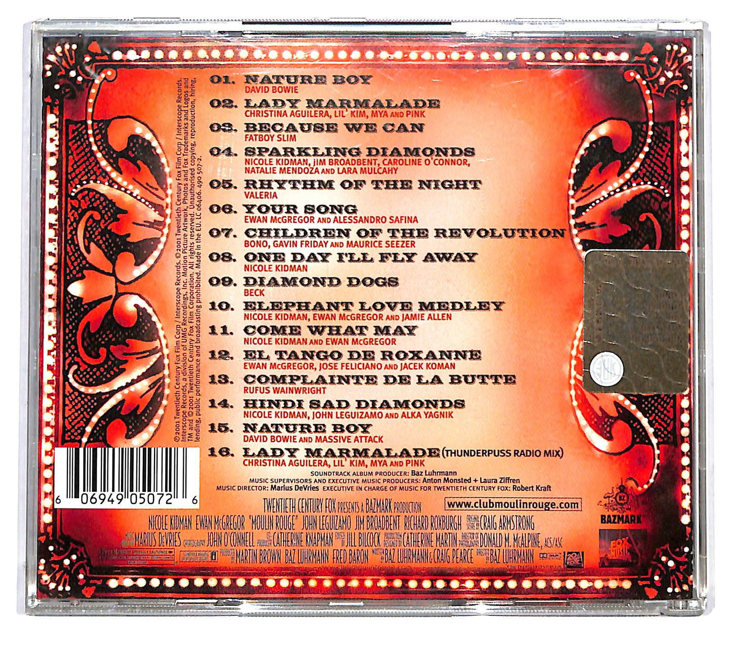 EBOND Various - Moulin Rouge (Music From Baz Luhrmann's Film) CD CD123849