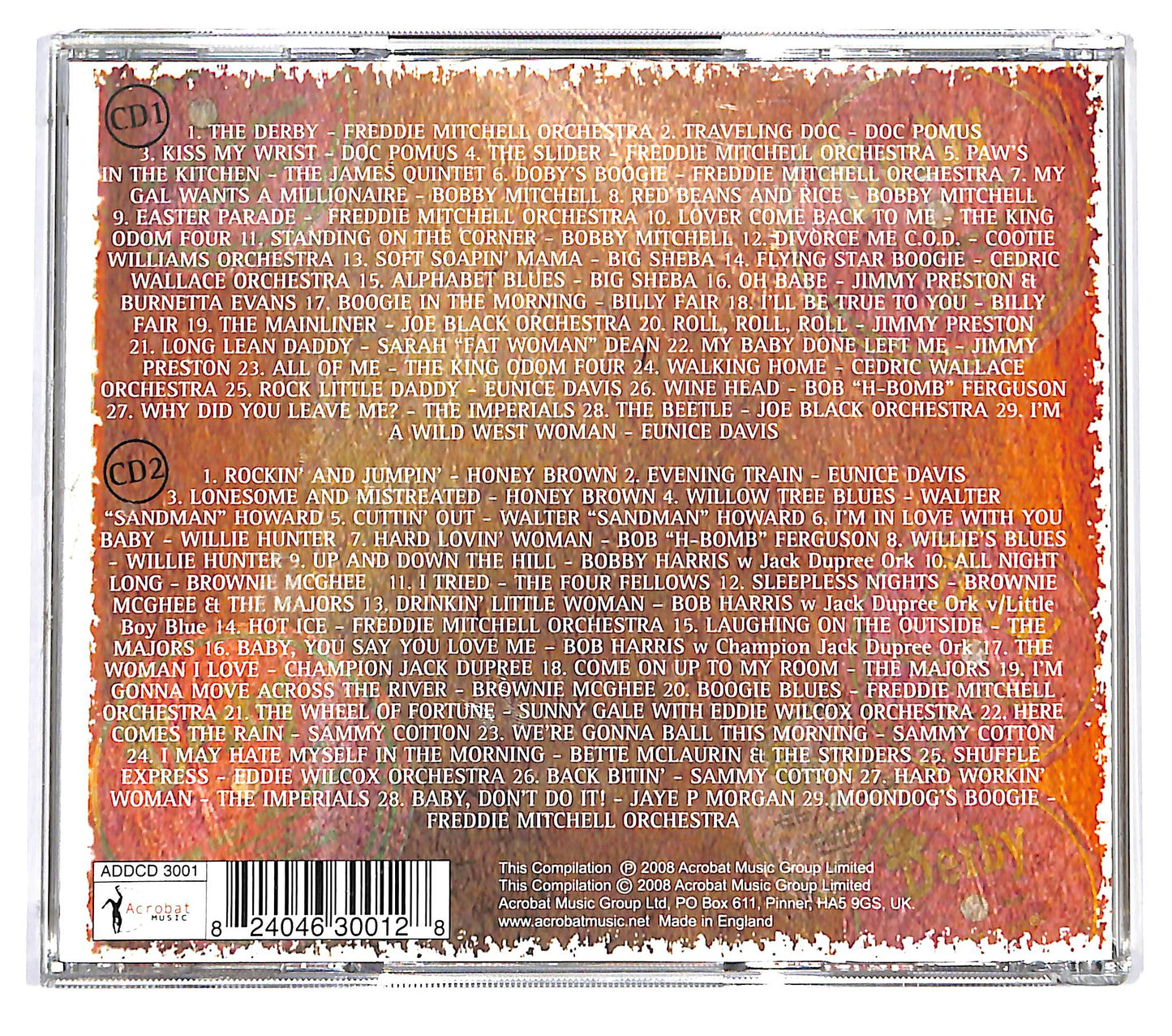 EBOND Various - The Derby Records Story CD CD123904