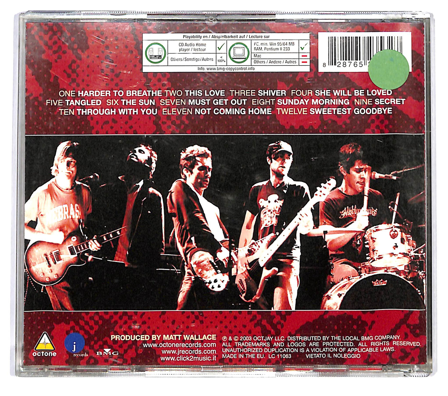 EBOND Maroon 5 - Songs About Jane CD CD123910