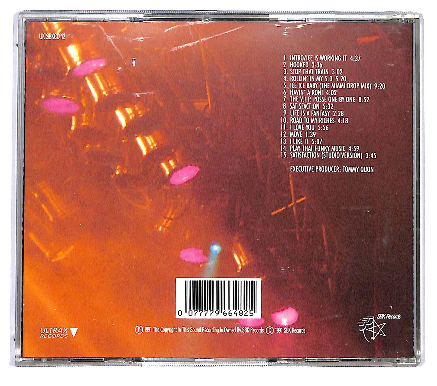 EBOND Vanilla Ice - Extremely Live CD CD123924