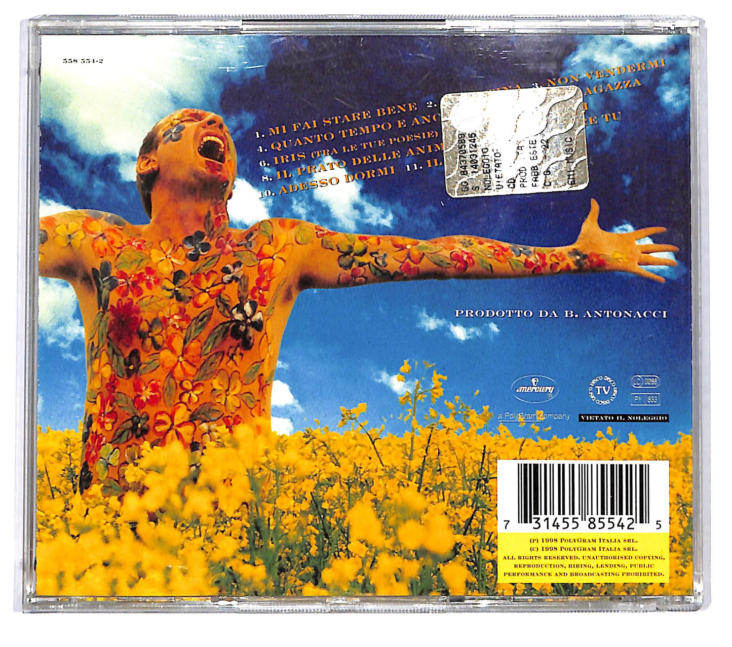 EBOND Biagio Antonacci - Mi Fai Stare Bene CD CD123929