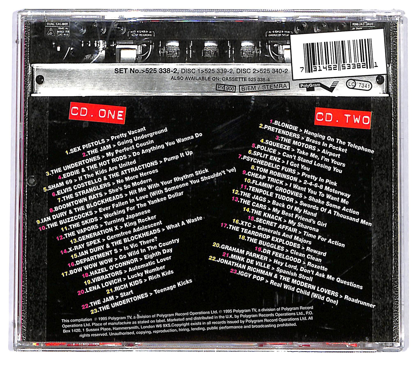 EBOND Various - Teenage Kicks CD CD123930