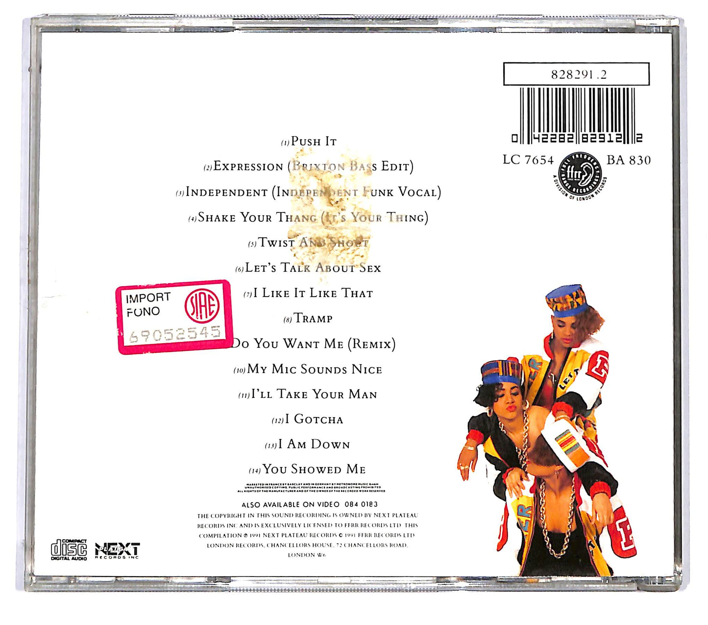 EBOND Salt 'N' Pepa - The Greatest Hits CD CD123937