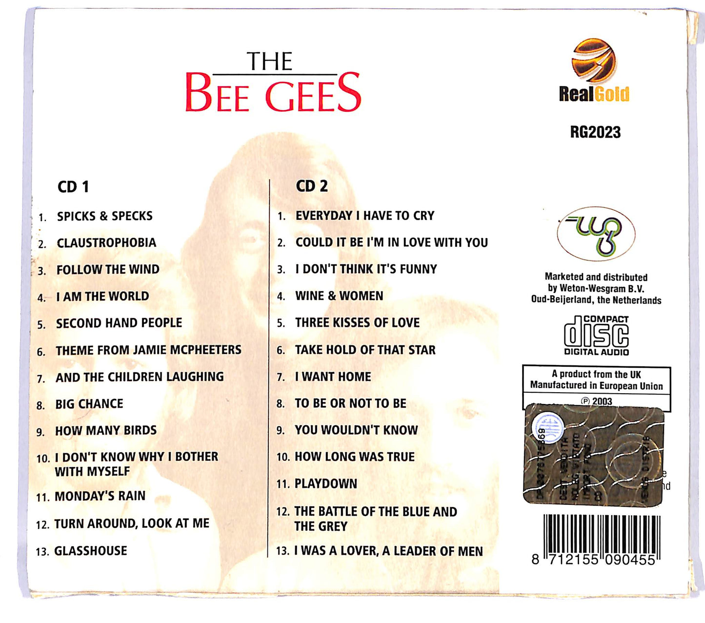 EBOND Bee Gees - The Bee Gees CD CD123944