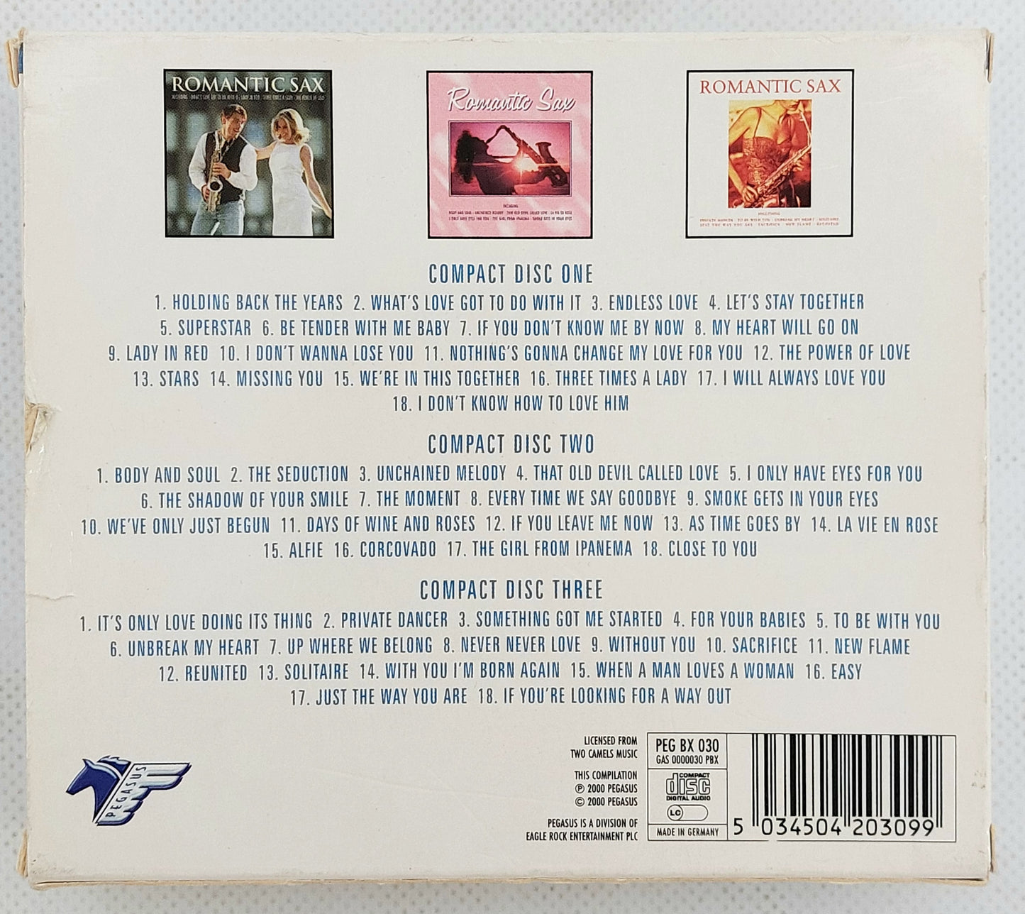 EBOND Various - Romantic Sax CD CD123945