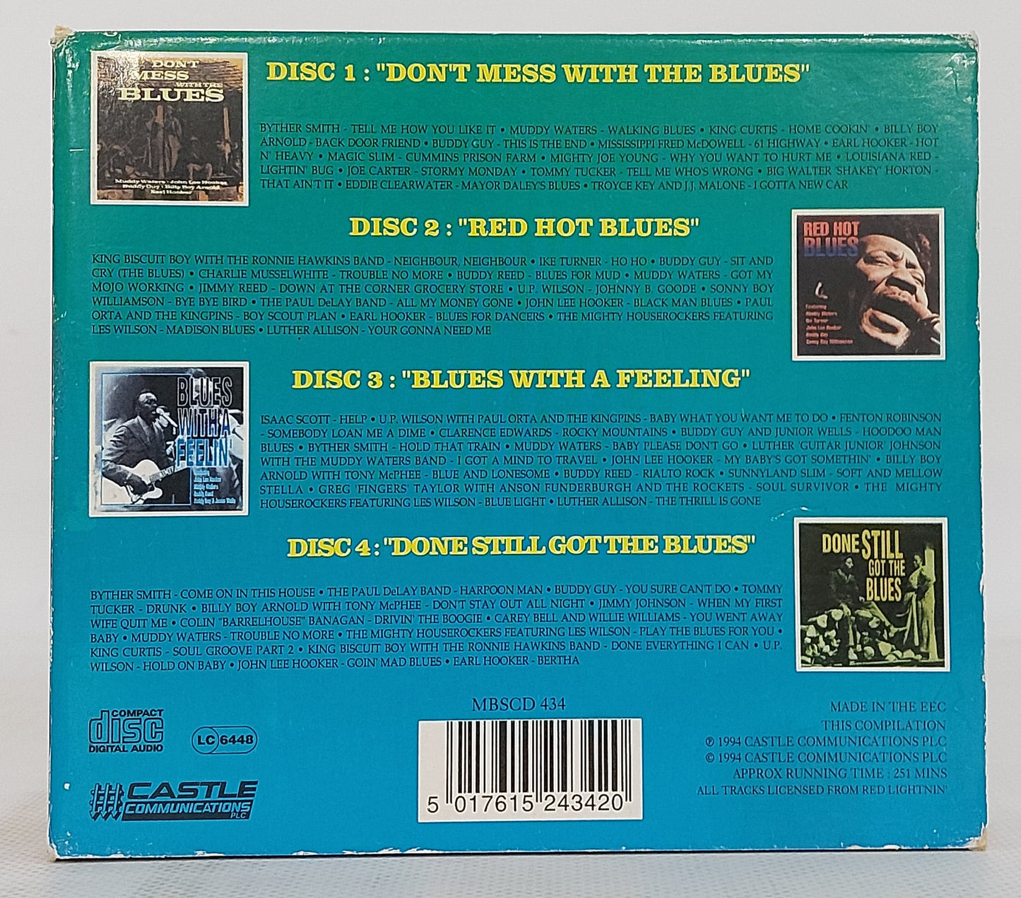 EBOND Various - Down And Out Blues CD CD123949