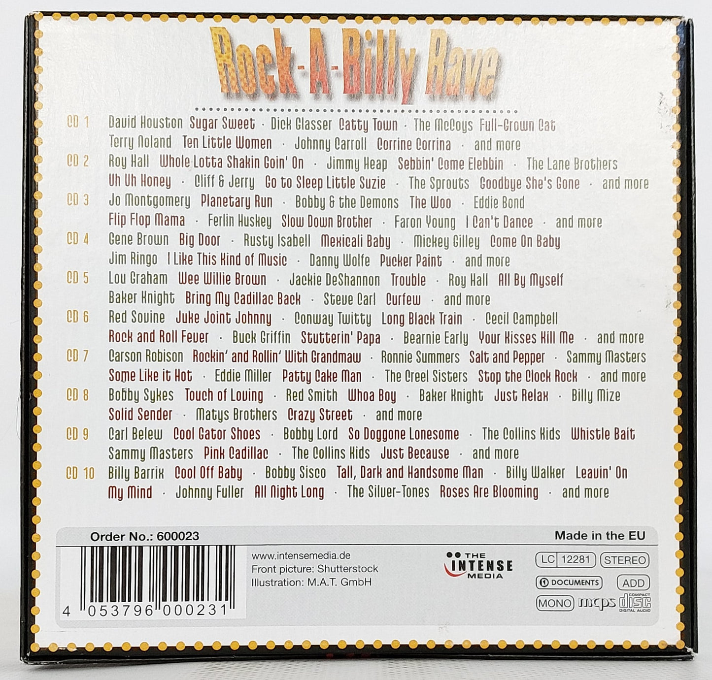 EBOND Various - Rock-A-Billy Rave CD CD124104