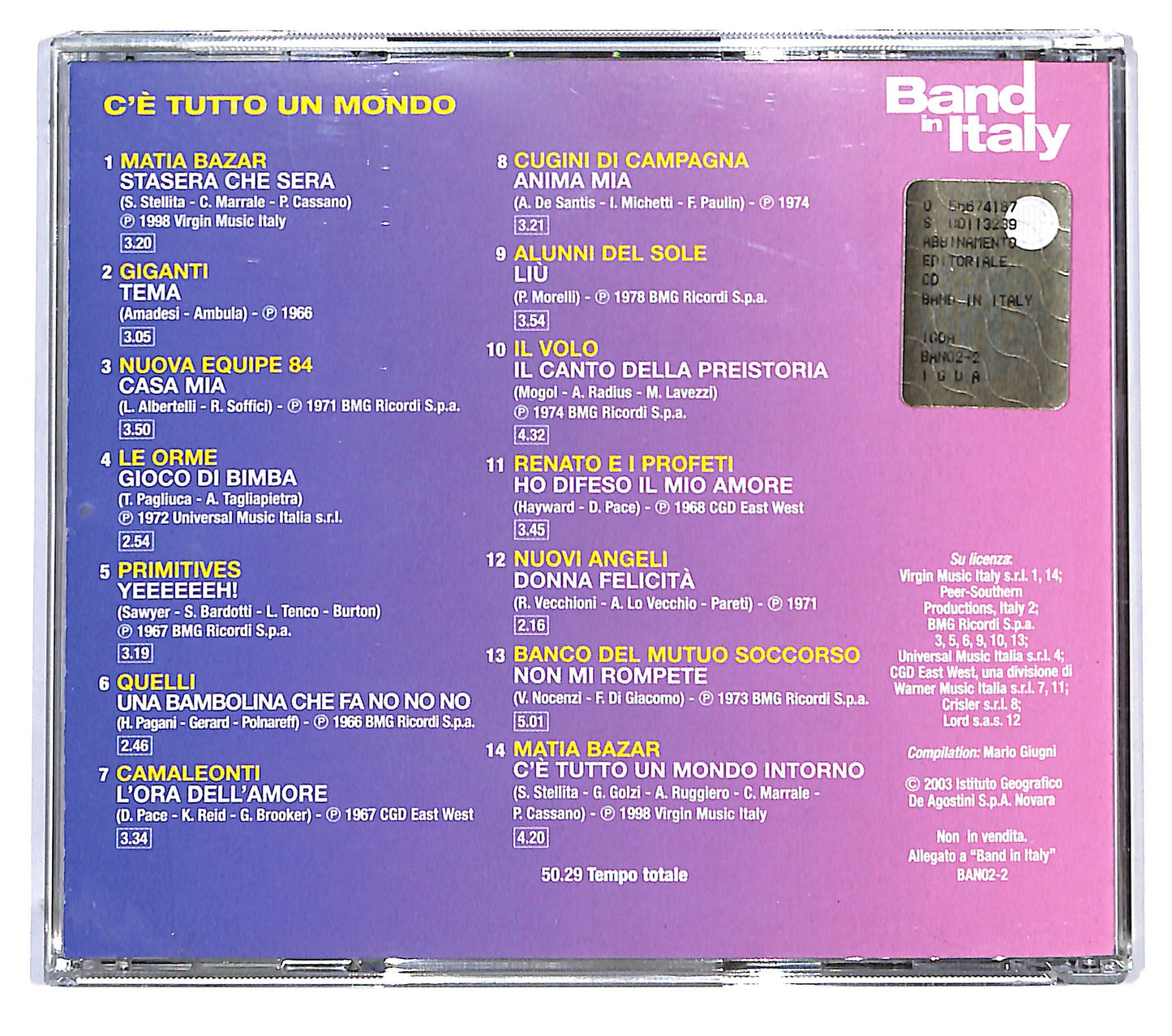 EBOND Various - C'E Tutto Un Mondo CD CD124210