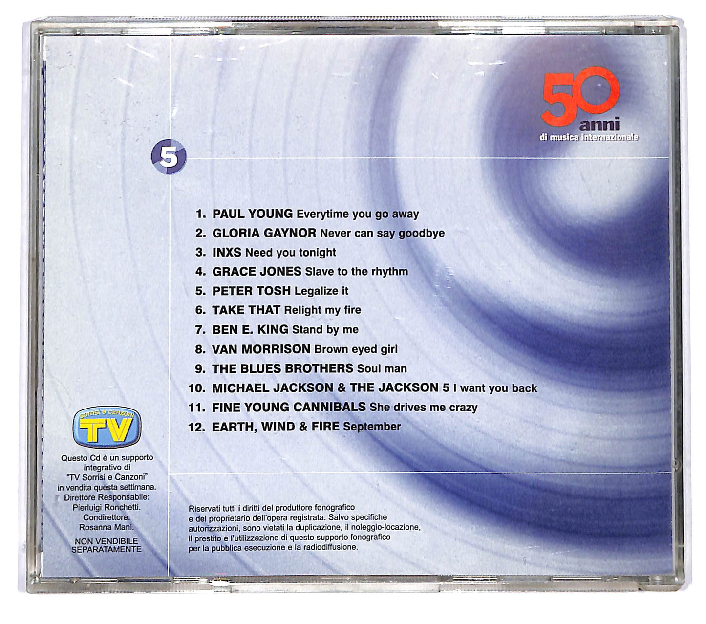 EBOND Various - 50 Anni Di Musica Internazionale Vol 5 EDITORIALE CD CD124222