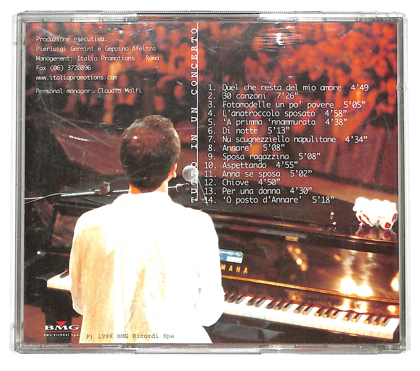 EBOND Gigi D'Alessio - Tutto In Un Concerto CD CD124223