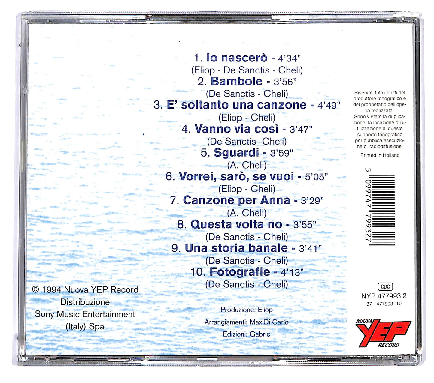 EBOND Rita Forte - Una Passeggiata Da San Remo A Montecarlo CD CD124243