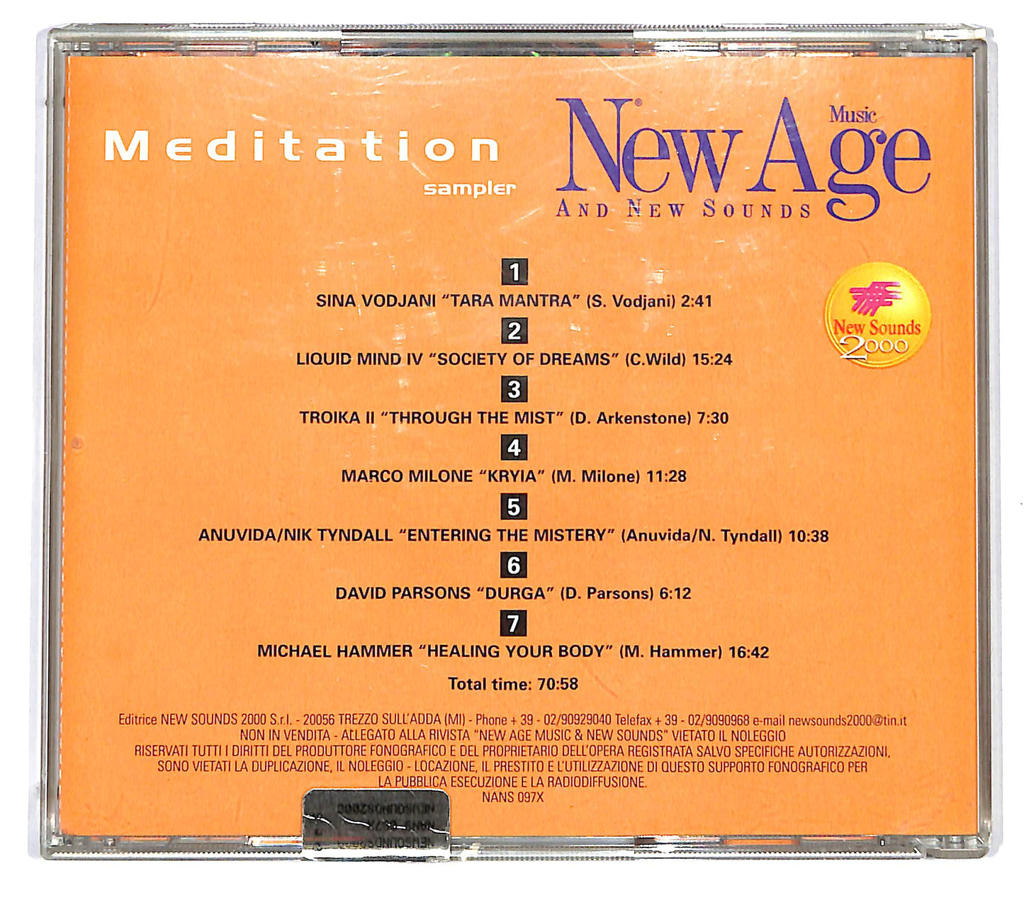 EBOND Various - Meditation CD CD124260