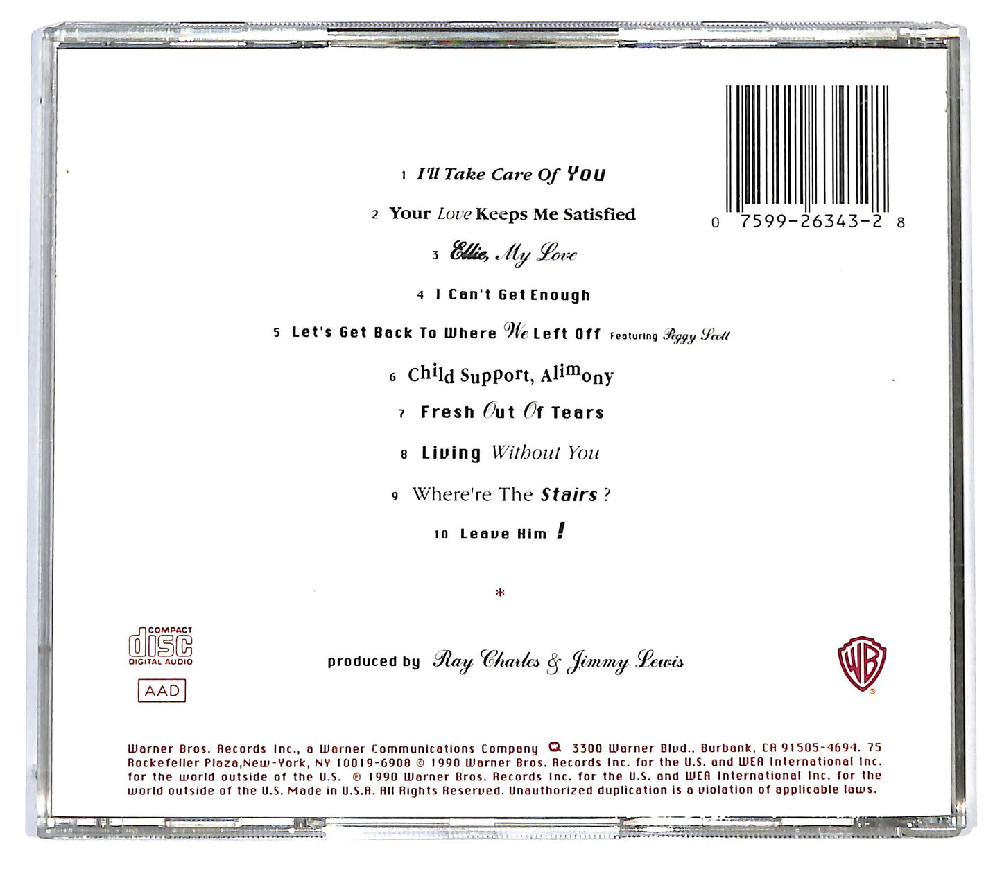 EBOND Ray Charles - Would You Believe ? CD CD124302