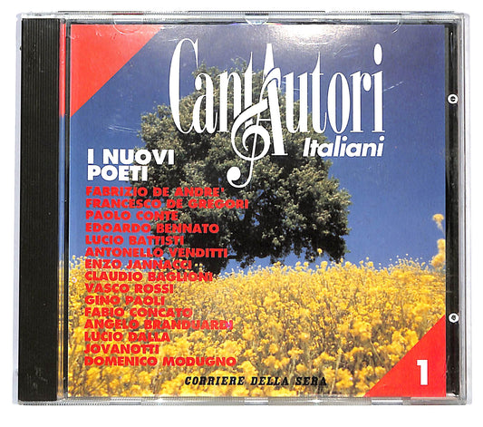 EBOND Cantautori Italiani Vol. 1 - I Nuovi Poeti EDITORIALE CD CD124314
