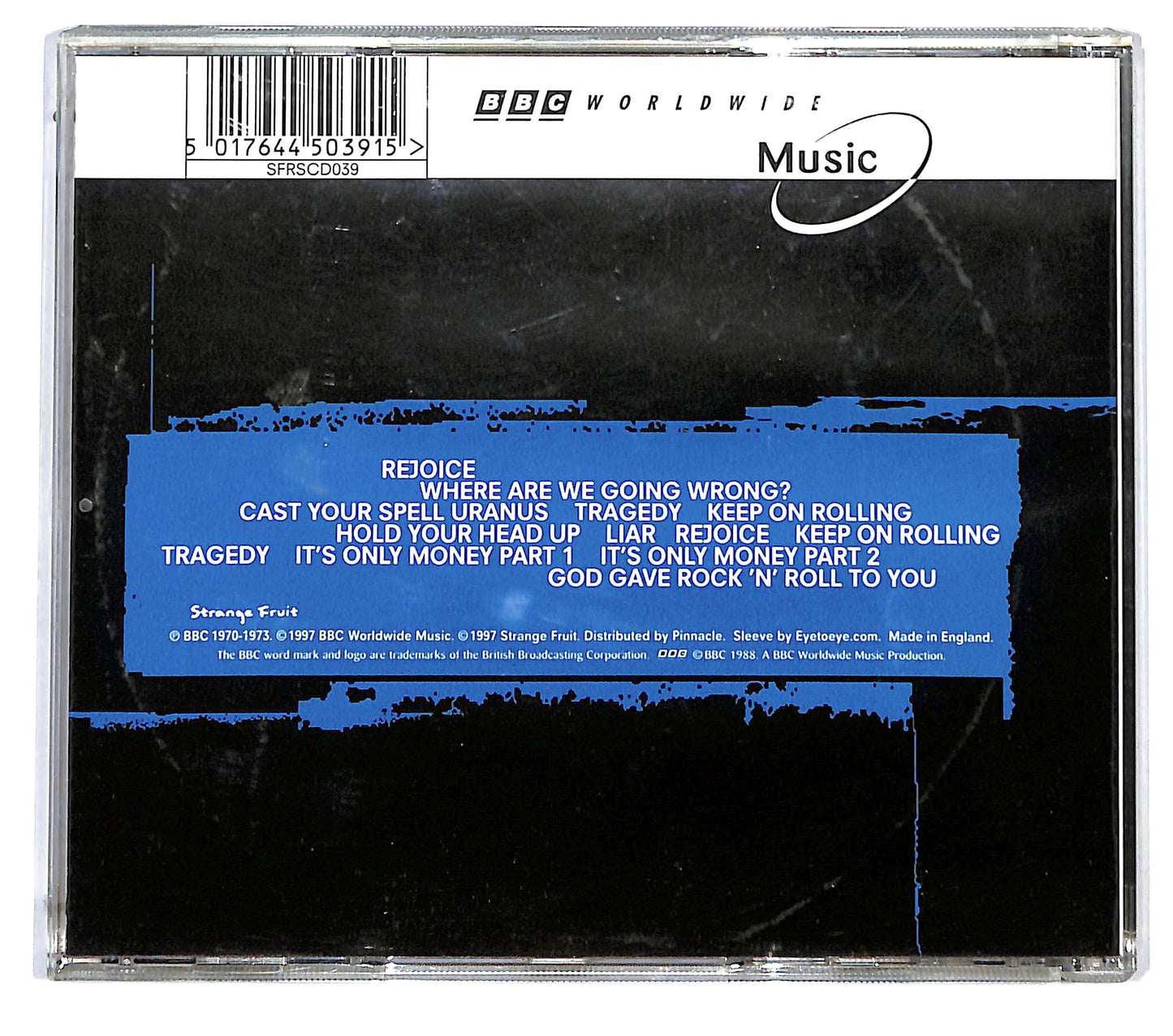 EBOND Argent - The BBC Sessions CD CD124357