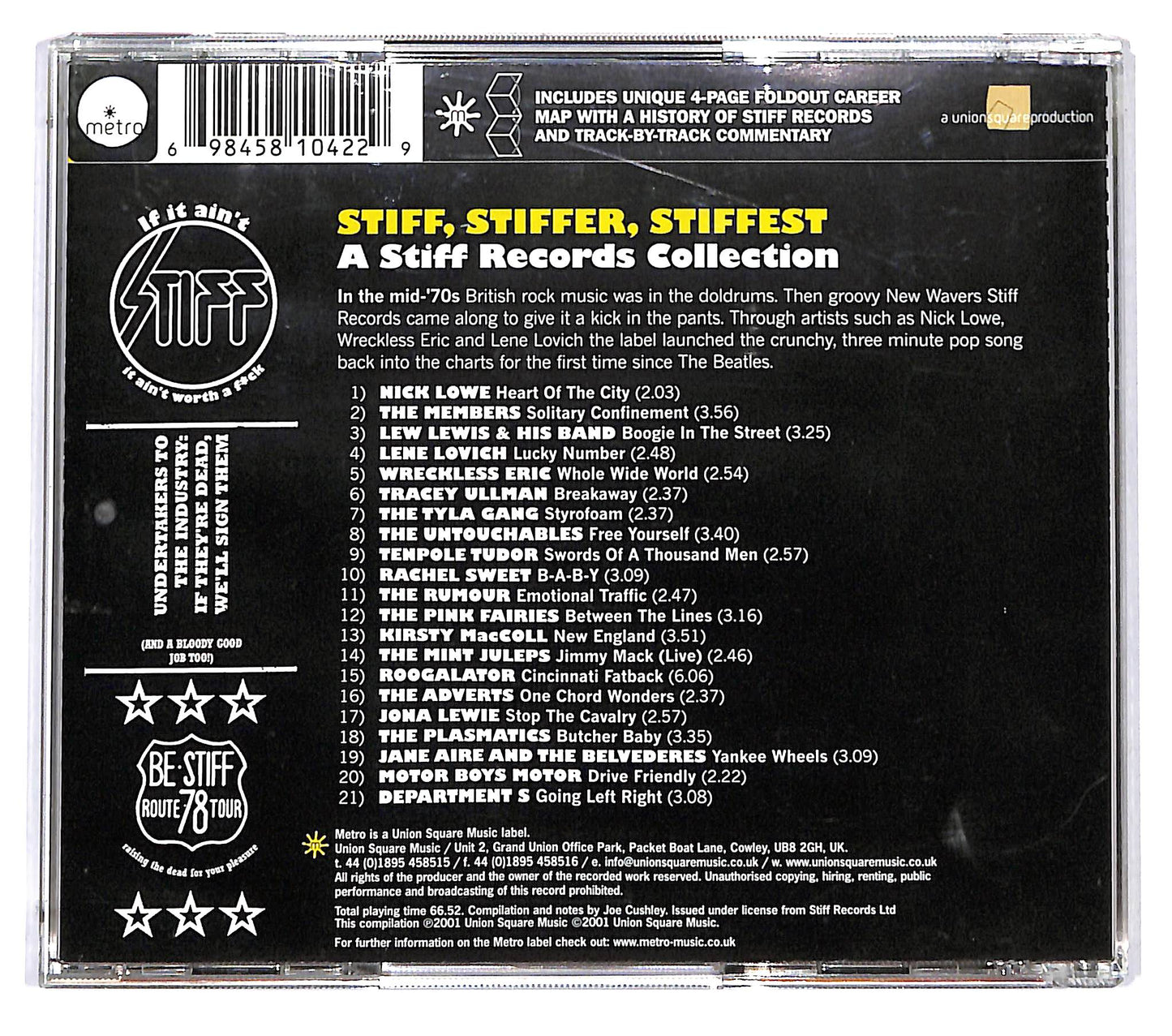 EBOND Various - Stiff, Stiffer, Stiffest CD CD124402