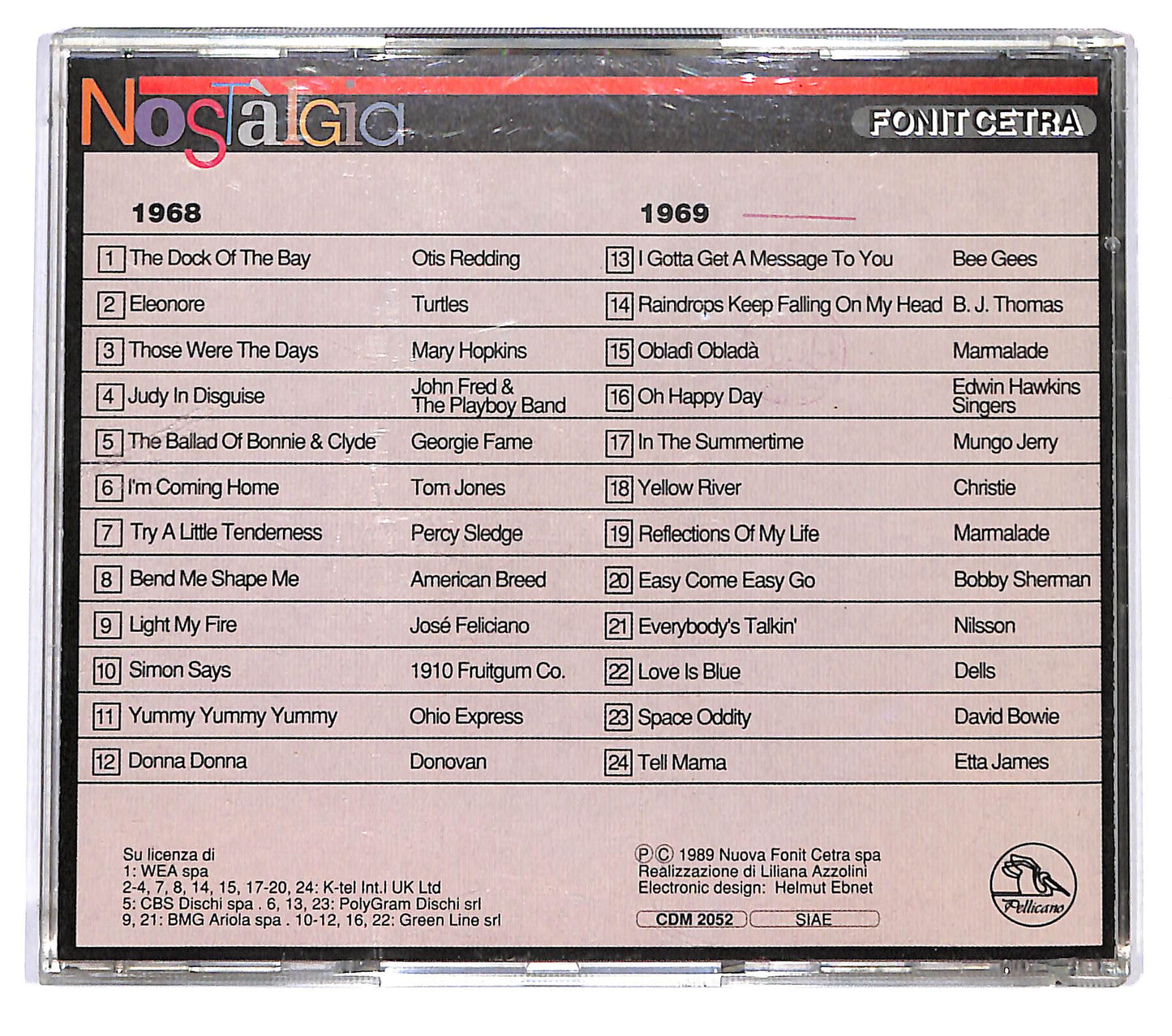EBOND Various - Nostalgia '69 CD CD124409