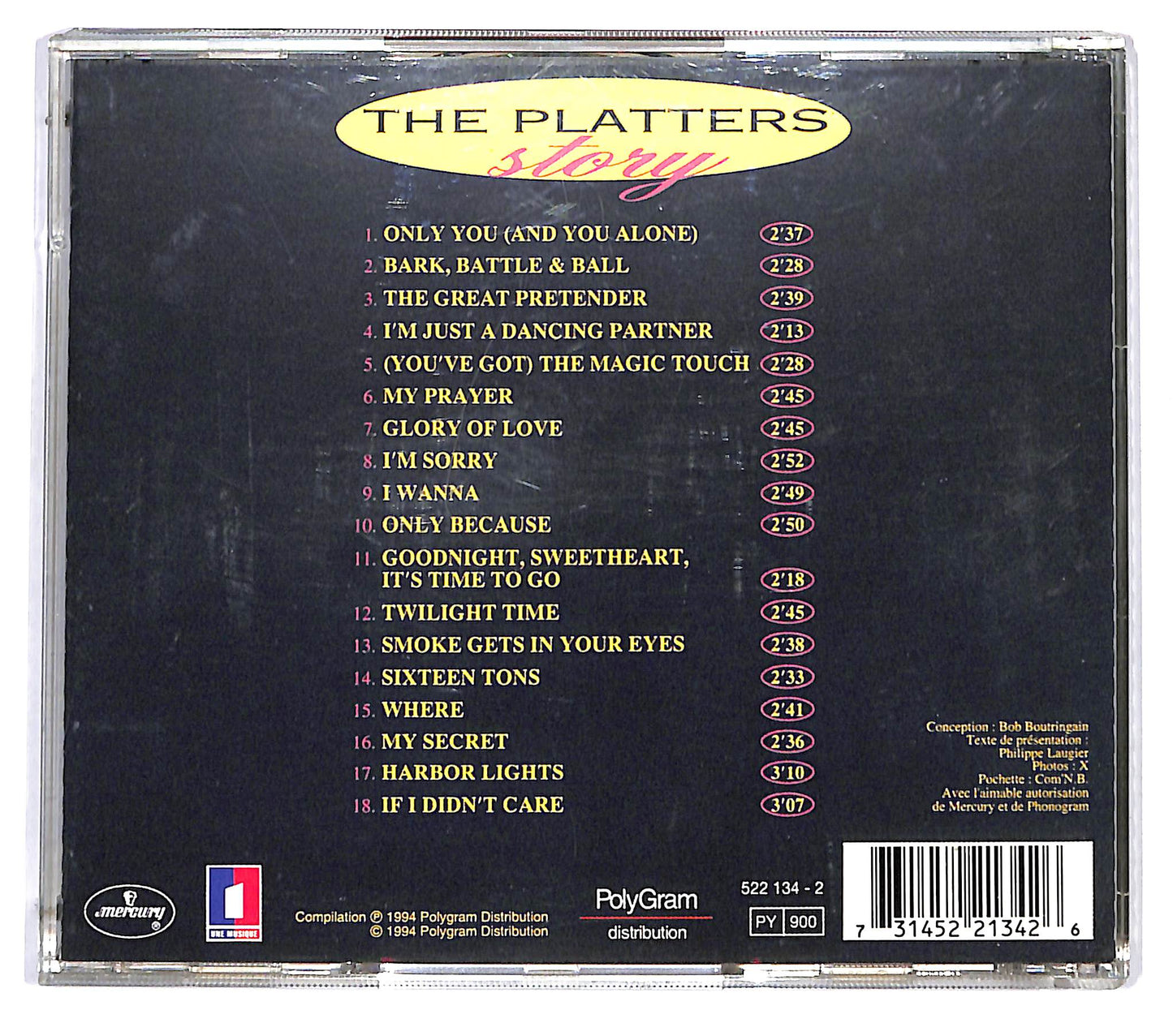 EBOND The Platters - Story CD CD124412