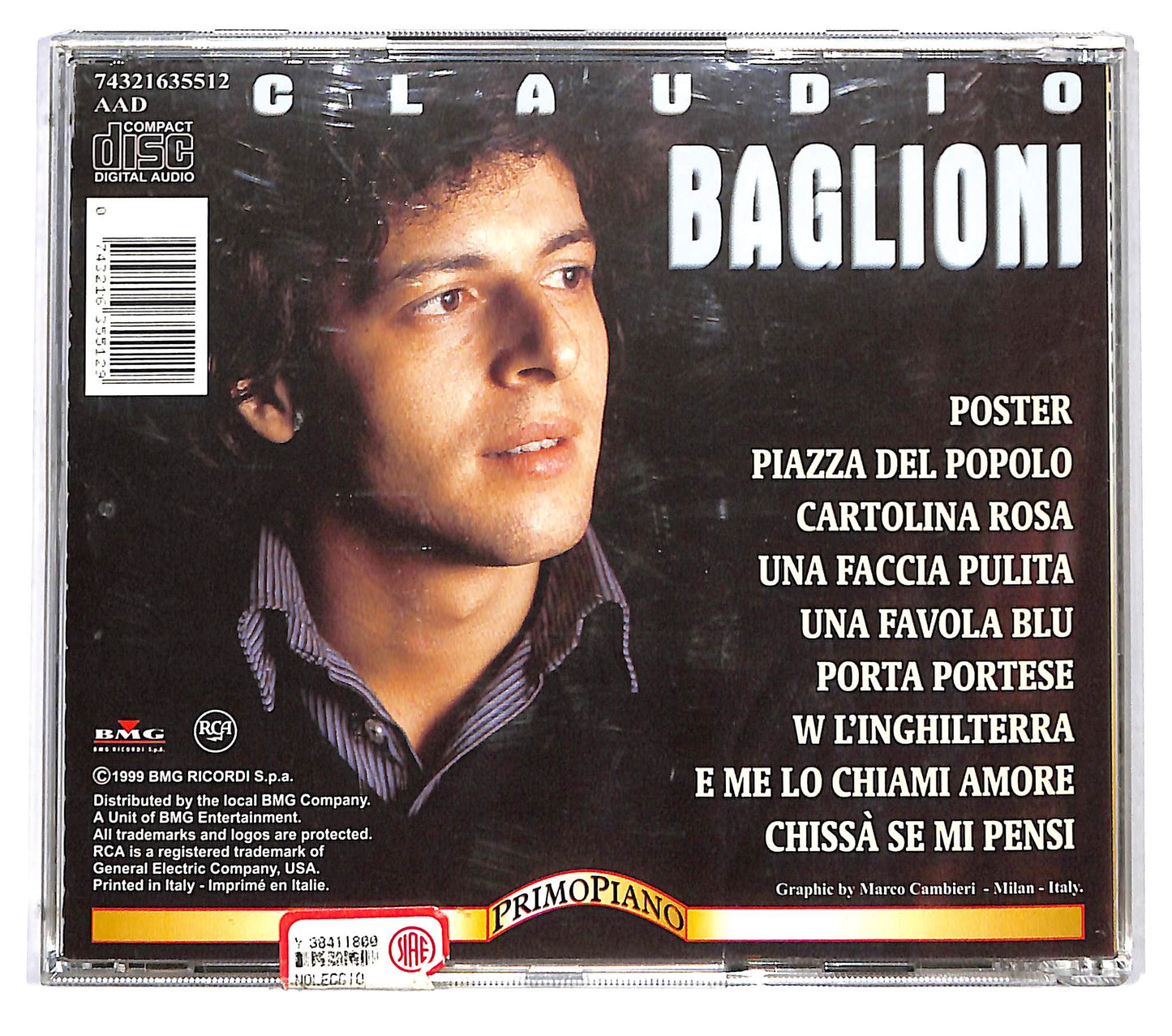 EBOND Claudio Baglioni CD CD124438