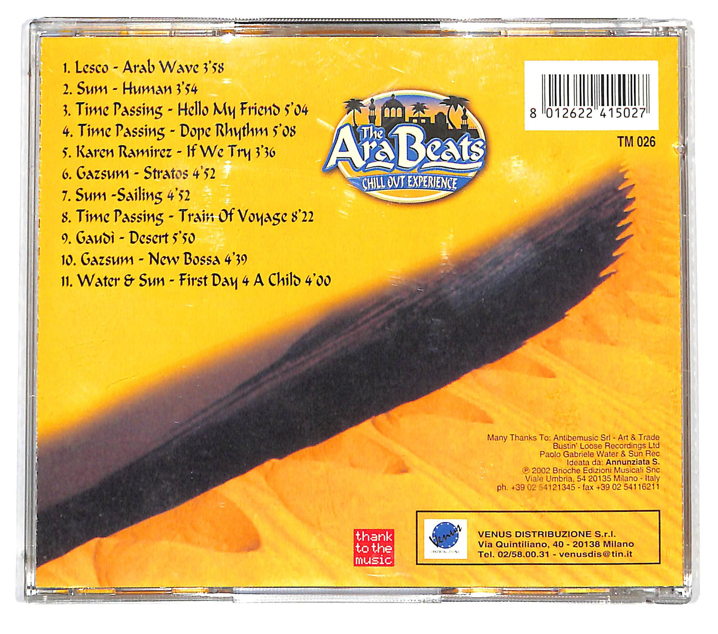 EBOND Various - The AraBeats CD CD124504