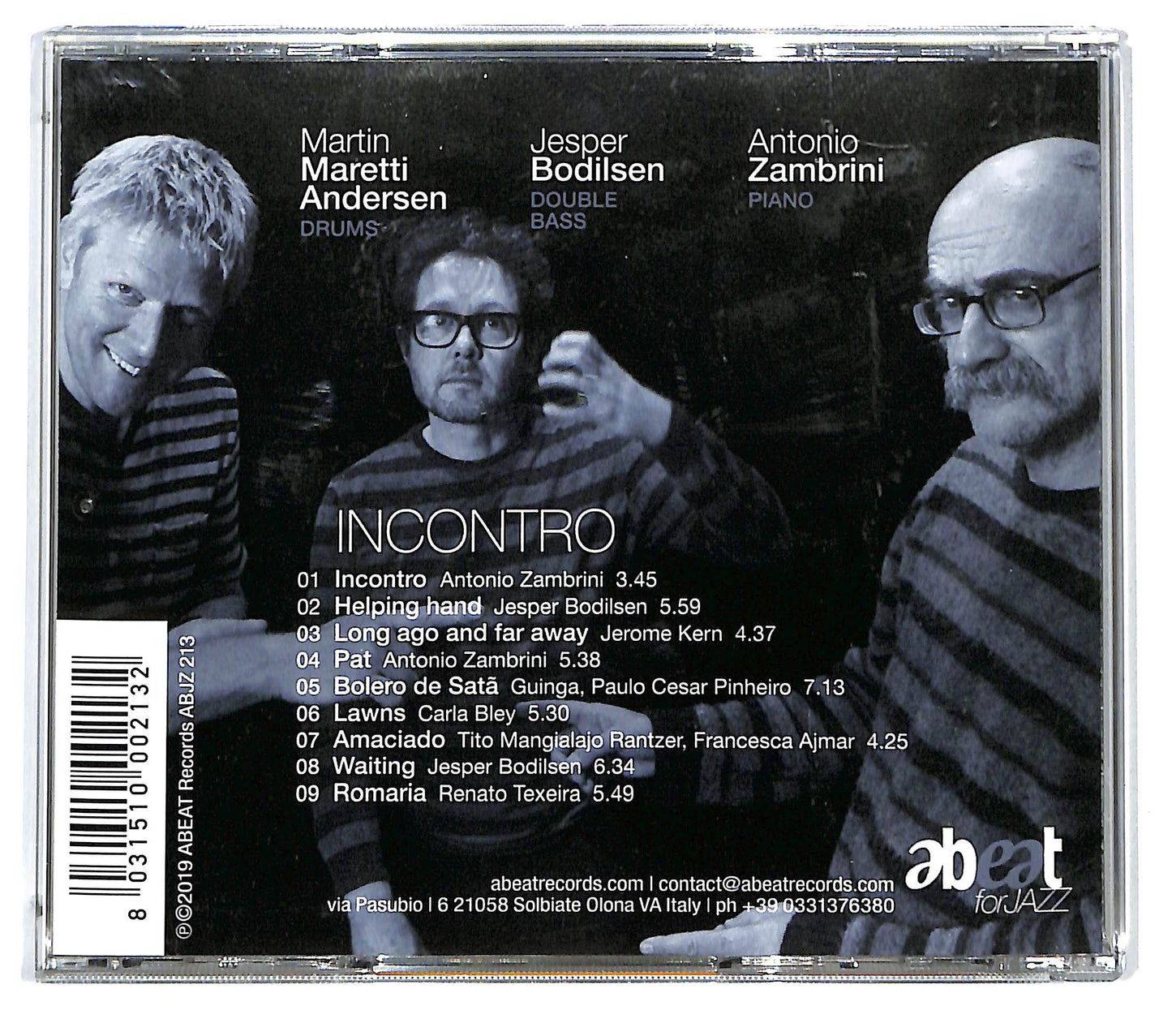 EBOND A. Zambrini J. Bodilsen M. Maretti Andersen - Incontro CD CD124620