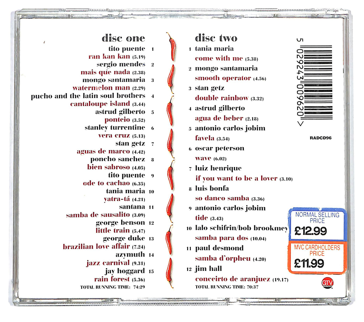 EBOND Various - The Very Best Of Latin Jazz CD CD124652