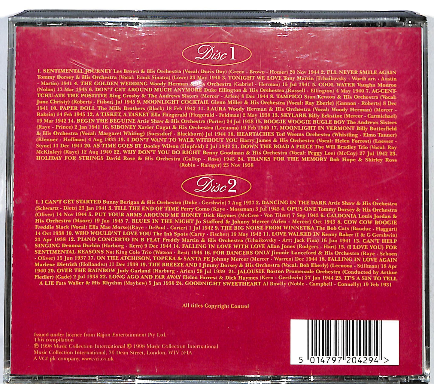 EBOND Various - Sentimental Journey; A Nostalgic Collection CD CD124656