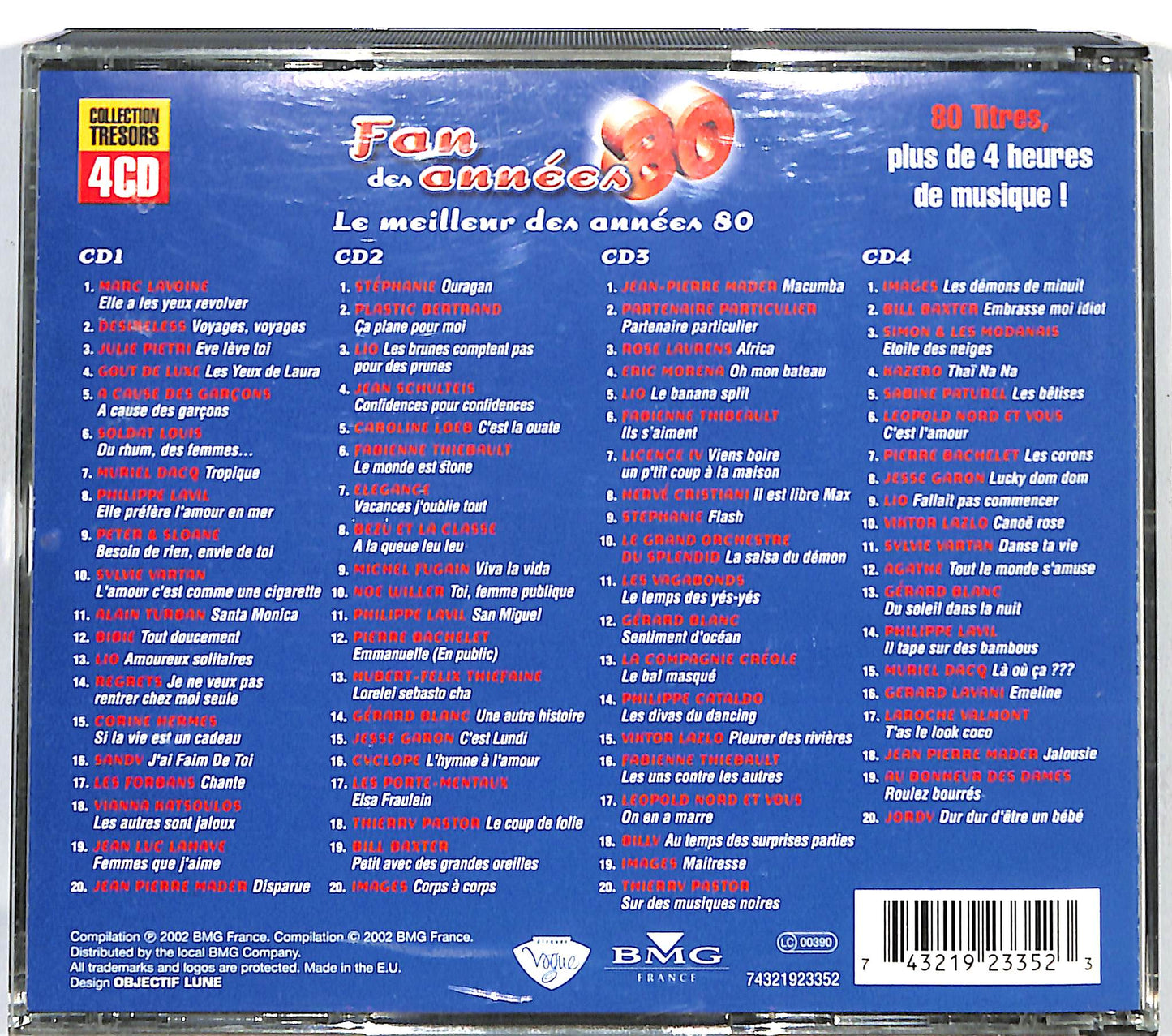 EBOND Various - Fan Des Annees 80 CD CD124659