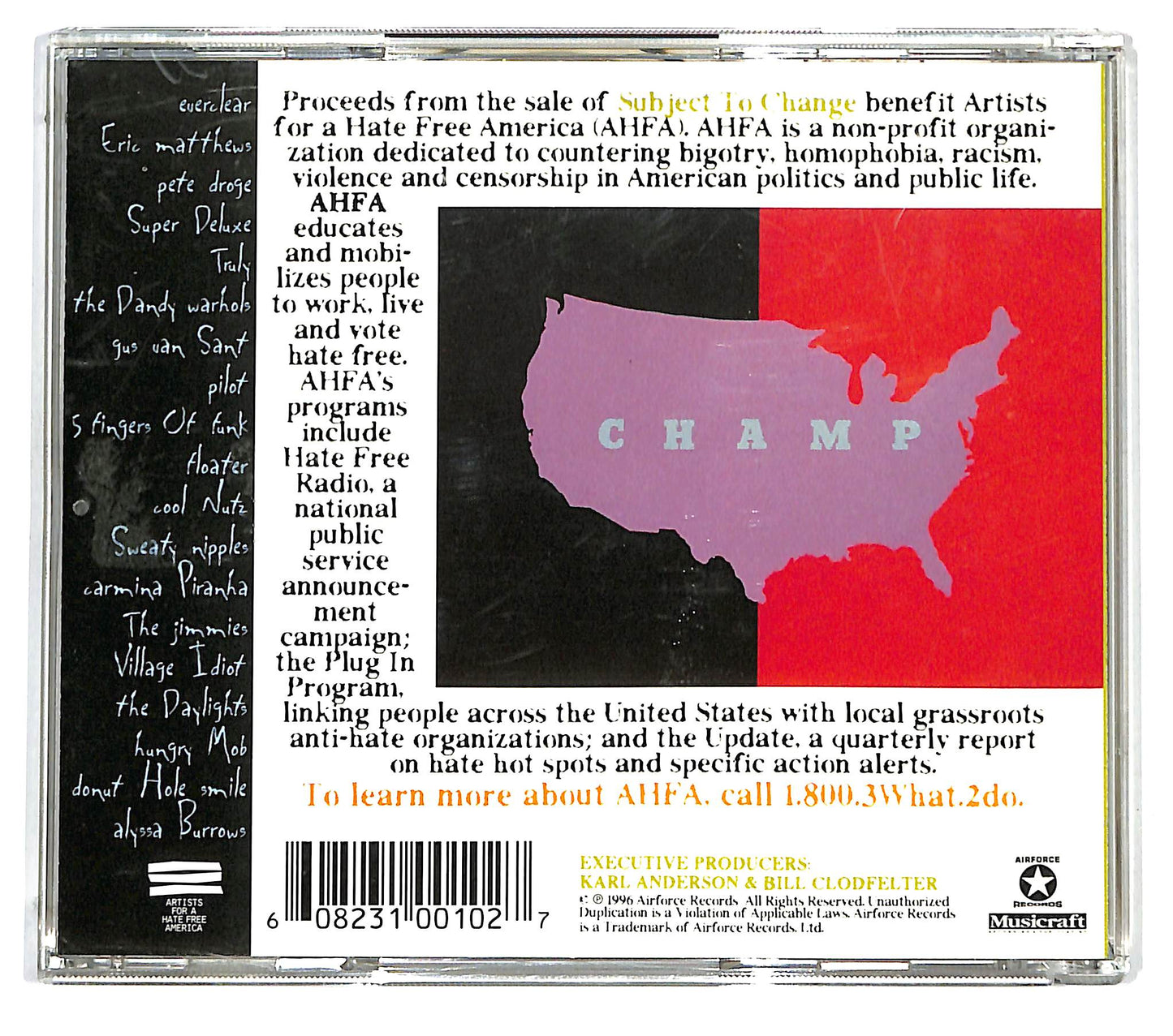 EBOND Various - Subject To Change CD CD124660