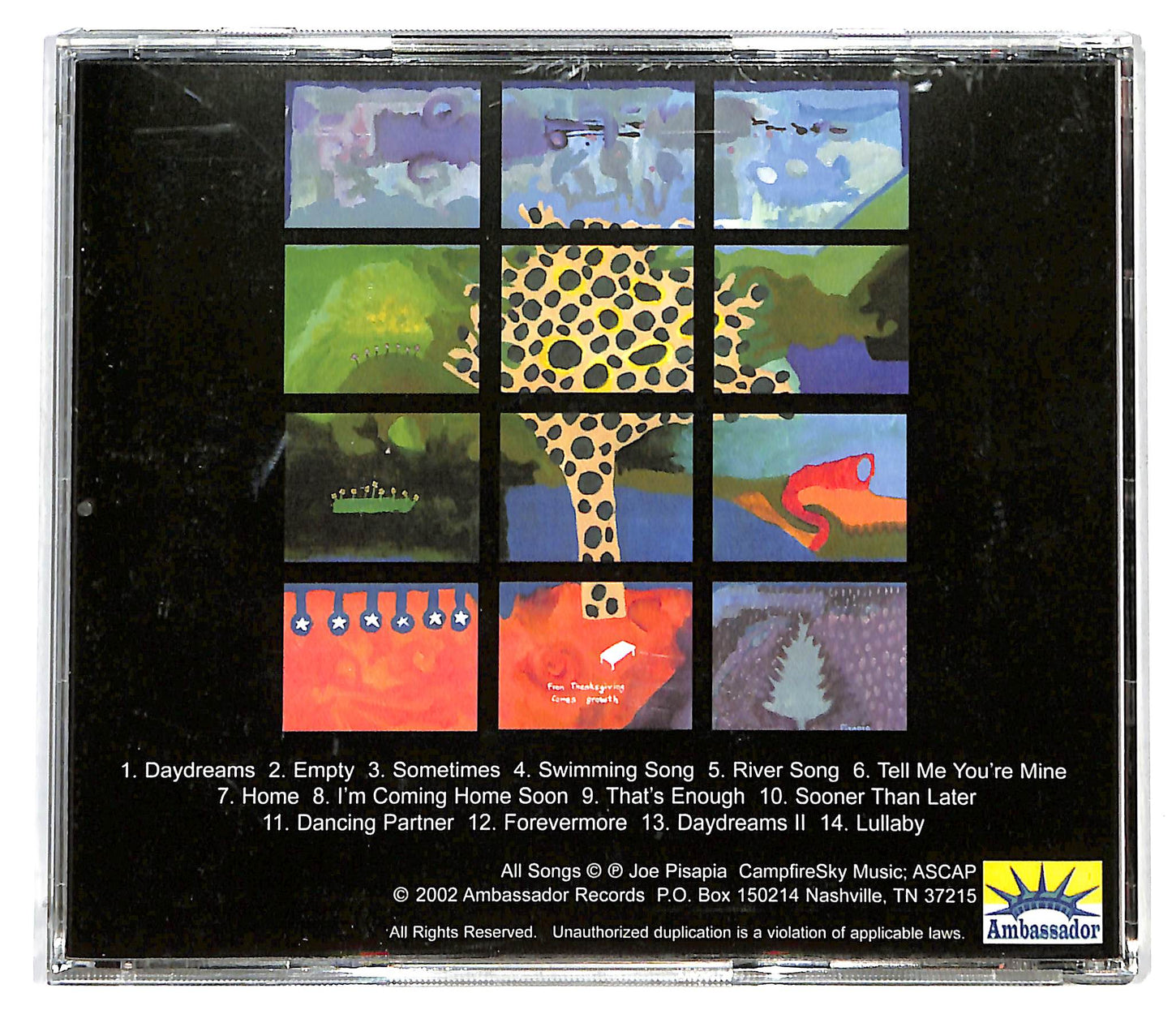 EBOND Joe Pisapia - Daydreams CD CD124718