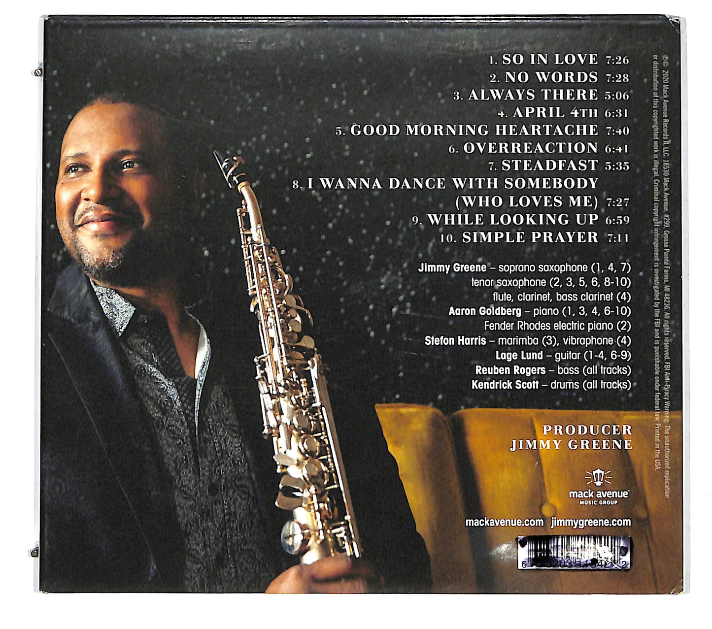 EBOND Jimmy Greene - While Looking Up CD CD124747