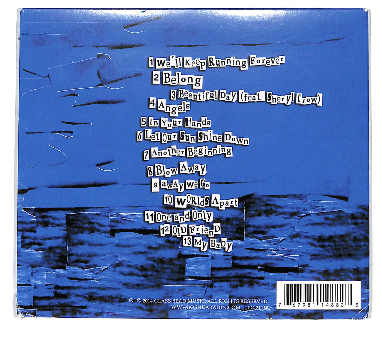 EBOND Joshua Radin - Onward And Sideways CD CD124758