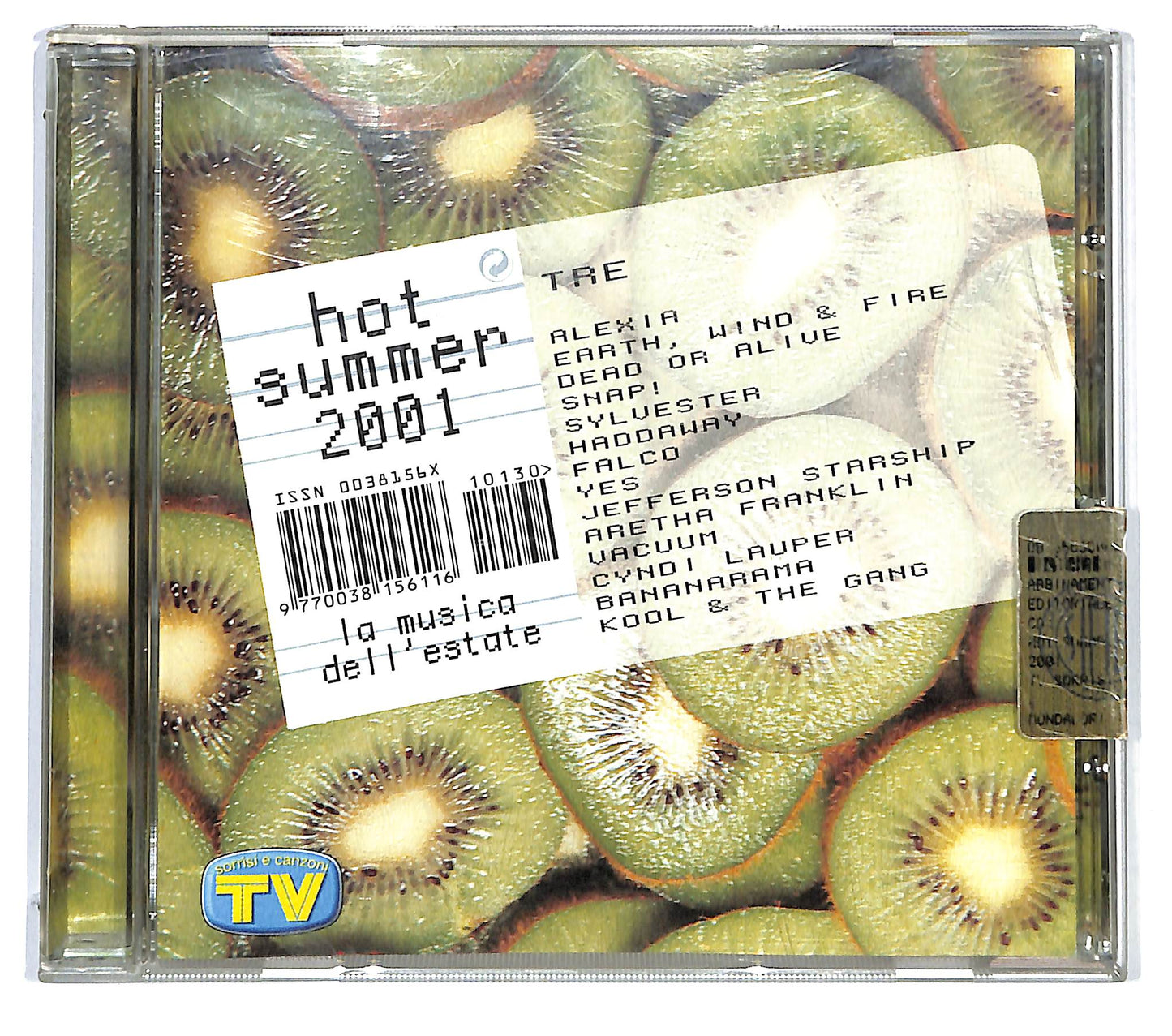 EBOND Various - Hot Summer 2001 - Tre EDITORIALE CD CD124809