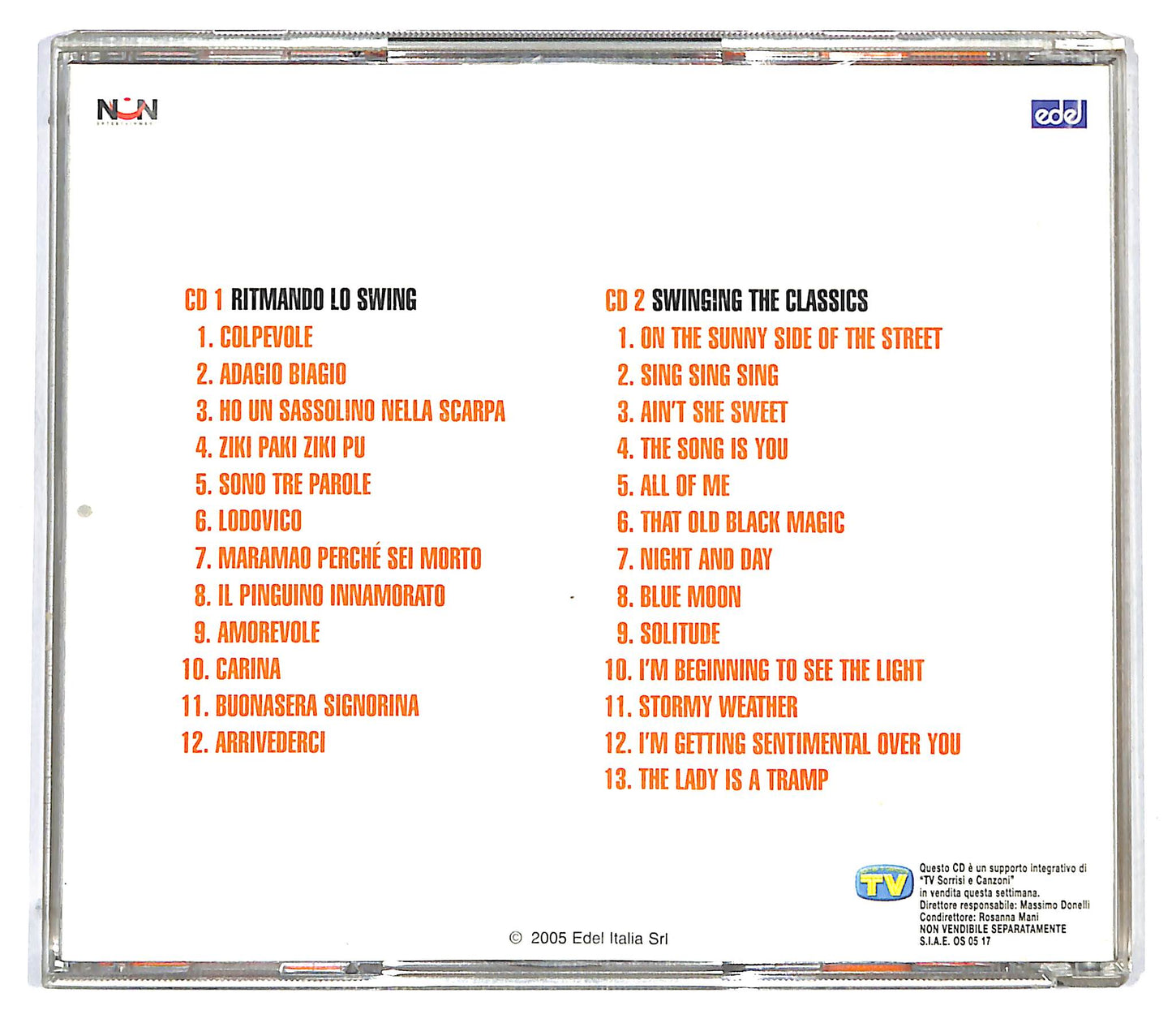 EBOND Nicola Arigliano - Il Re Dello Swing EDITORIALE CD CD124822